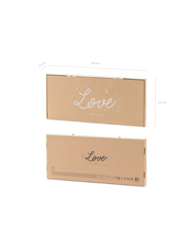 Neon LED - Love, biały, 61x27,4 cm