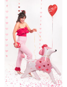Balon foliowy Pudel, 119x108 cm, mix