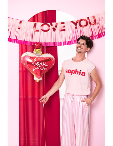 Baner I Love You, 150x30 cm, mix