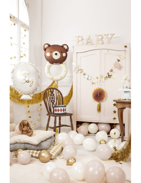 Drewniany napis BABY, 16.5-21.5x19.5 cm