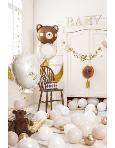 Drewniany napis BABY, 16.5-21.5x19.5 cm