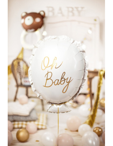 Balon foliowy Oh baby, 53x69 cm, mix