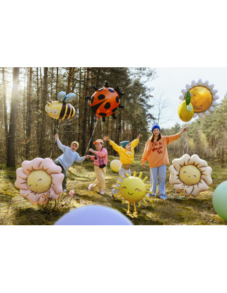 Balon foliowy Słońce, 90 cm, mix