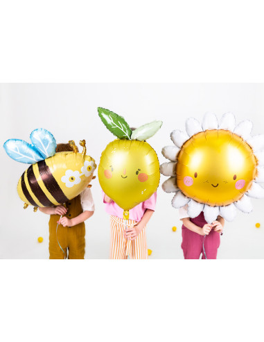 Balon foliowy Słońce, 90 cm, mix