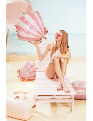 Balon foliowy Muszelka Bride to be, 52x50 cm, mix