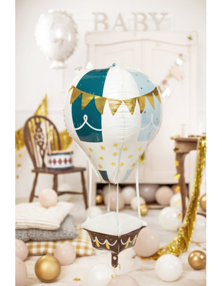 Balon foliowy - Balon 4D, 36x110 cm, mix