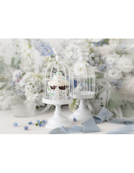 Papilotki na muffinki Kwiaty, 5x7.5x6.5 cm, mix (1 op. / 6 szt.)
