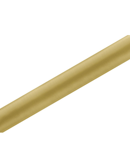 Satyna gładka, złoty, 0,36 x 9m (1 szt. / 9 mb.)