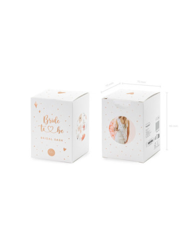 Szarfa Bride to be, mix, 76cm