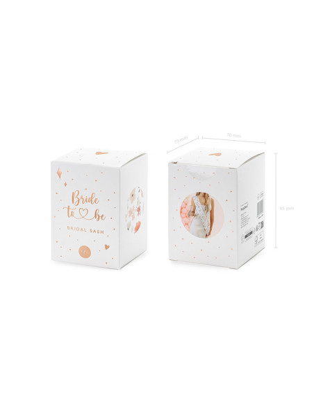 Szarfa Bride to be, mix, 76cm