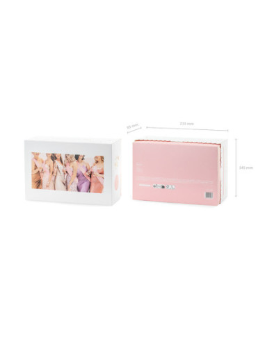 Szarfy Bride to be i Bridesmaid, mix, 76cm (1 op. / 6 szt.)