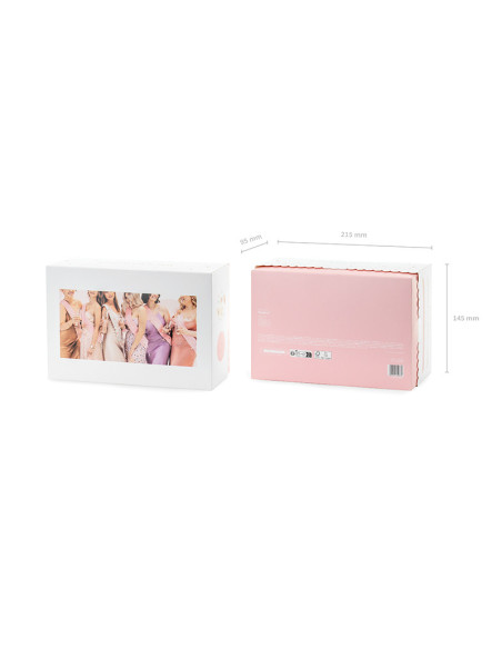Szarfy Bride to be i Bridesmaid, mix, 76cm (1 op. / 6 szt.)