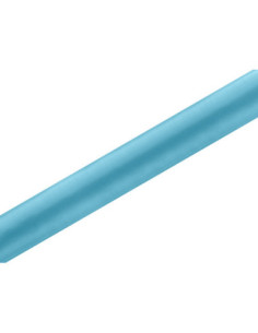 Satyna gładka, turkus, 0,36 x 9m (1 szt. / 9 mb.)