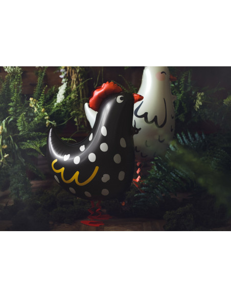 Balon foliowy Kogut, 48x60 cm, mix