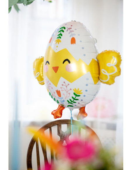 Balon foliowy Pisklę, 78.5x64.5 cm, mix