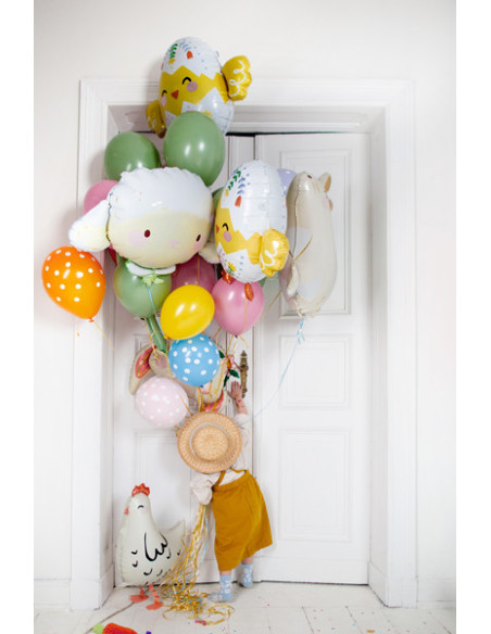 Balon foliowy Pisklę, 78.5x64.5 cm, mix
