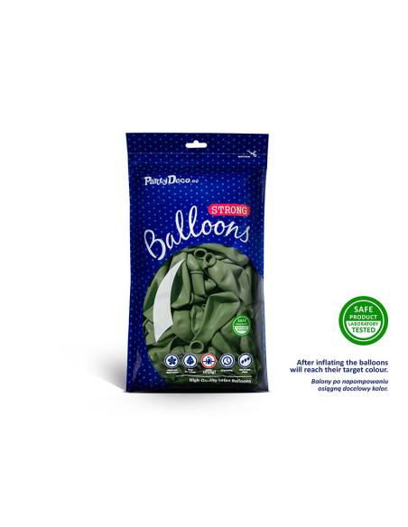 Balony Strong 30 cm, Pastel Rosemary Green (1 op. / 100 szt.)