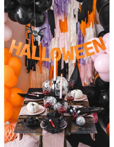 Baner Halloween, 2.5 m, pomarańczowy