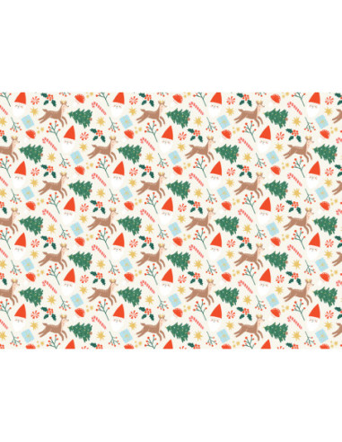 Papier do pakowania - Merry Christmas, 70x200 cm