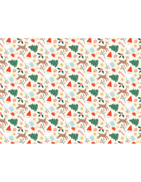 Papier do pakowania - Merry Christmas, 70x200 cm