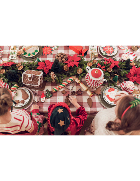 Wykrawacze do ciastek Merry Christmas, srebrny (1 op. / 6 szt.)