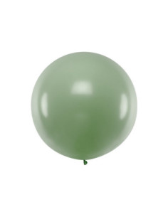 Balon okrągły 1 m, Pastel Rosemary Green