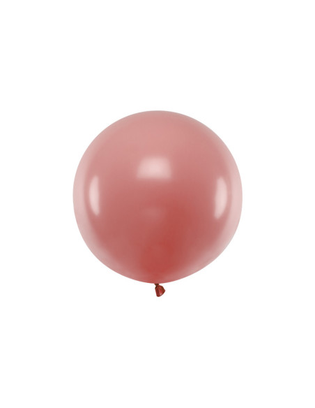 Balon okrągły 60 cm, Pastel Wild Rose