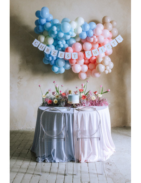 Balony Strong 12 cm, alabastrowy (1 op. / 100 szt.)