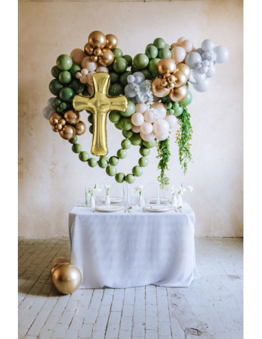 Balony Strong 12 cm, Pastel Rosemary Green (1 op. / 100 szt.)