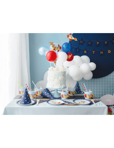 Czapeczki Gwiazdki, 16 cm, mix (1 op. / 6 szt.)