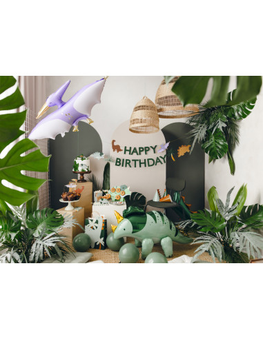 Pudełka na przekąski Dinozaury, mix (1 op. / 6 szt.)
