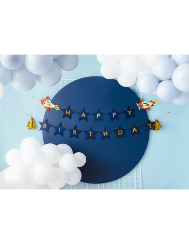 Baner Happy Birthday Samoloty, 2.5 m, mix