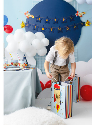 Baner Happy Birthday Samoloty, 2.5 m, mix