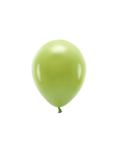 Balony Eco 26cm pastelowe, oliwkowy (1 op. / 10 szt.)