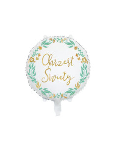 Balon foliowy ''Chrzest Święty'', 45 cm, mix