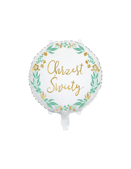 Balon foliowy ''Chrzest Święty'', 45 cm, mix