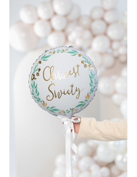 Balon foliowy ''Chrzest Święty'', 45 cm, mix