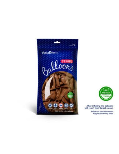 Balony Strong 23 cm, Pastel Mocca (1 op. / 100 szt.)