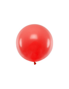 Balon okrągły 60 cm, Pastel Poppy Red