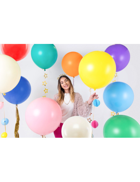 Balon okrągły 60 cm, Pastel Light Cream