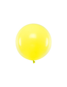 Balon okrągły 60 cm, Pastel Lemon Zest
