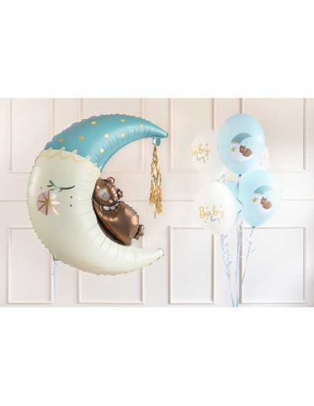 Balony 30 cm, Baby boy, mix (1 op. / 50 szt.)