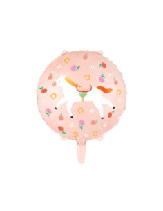 Balon foliowy Koń, 45 cm, mix
