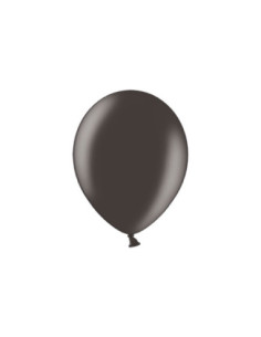 Balony 23cm, Metallic Black (1 op. / 100 szt.)