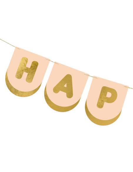 Baner Happy Birthday Konie, 13 x 150 cm.