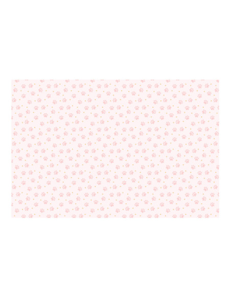 Obrus papierowy Łapki, mix, 180x120 cm