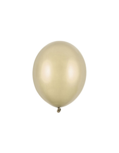 Balony Strong 30 cm, Metallic Cold Gold (1 op. / 100 szt.)
