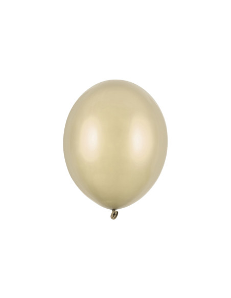 Balony Strong 30 cm, Metallic Cold Gold (1 op. / 100 szt.)