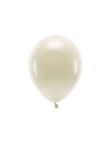 Balony Eco 30 cm pastelowe, alabastrowy (1 op. / 100 szt.)