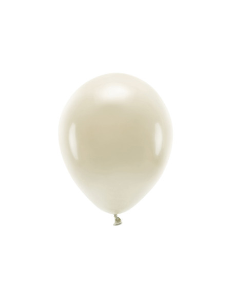 Balony Eco 30 cm pastelowe, alabastrowy (1 op. / 100 szt.)